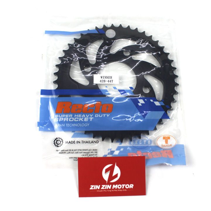 Dĩa Recto 44T - Sonic 150R, Winner, Winner X, Supra GTR