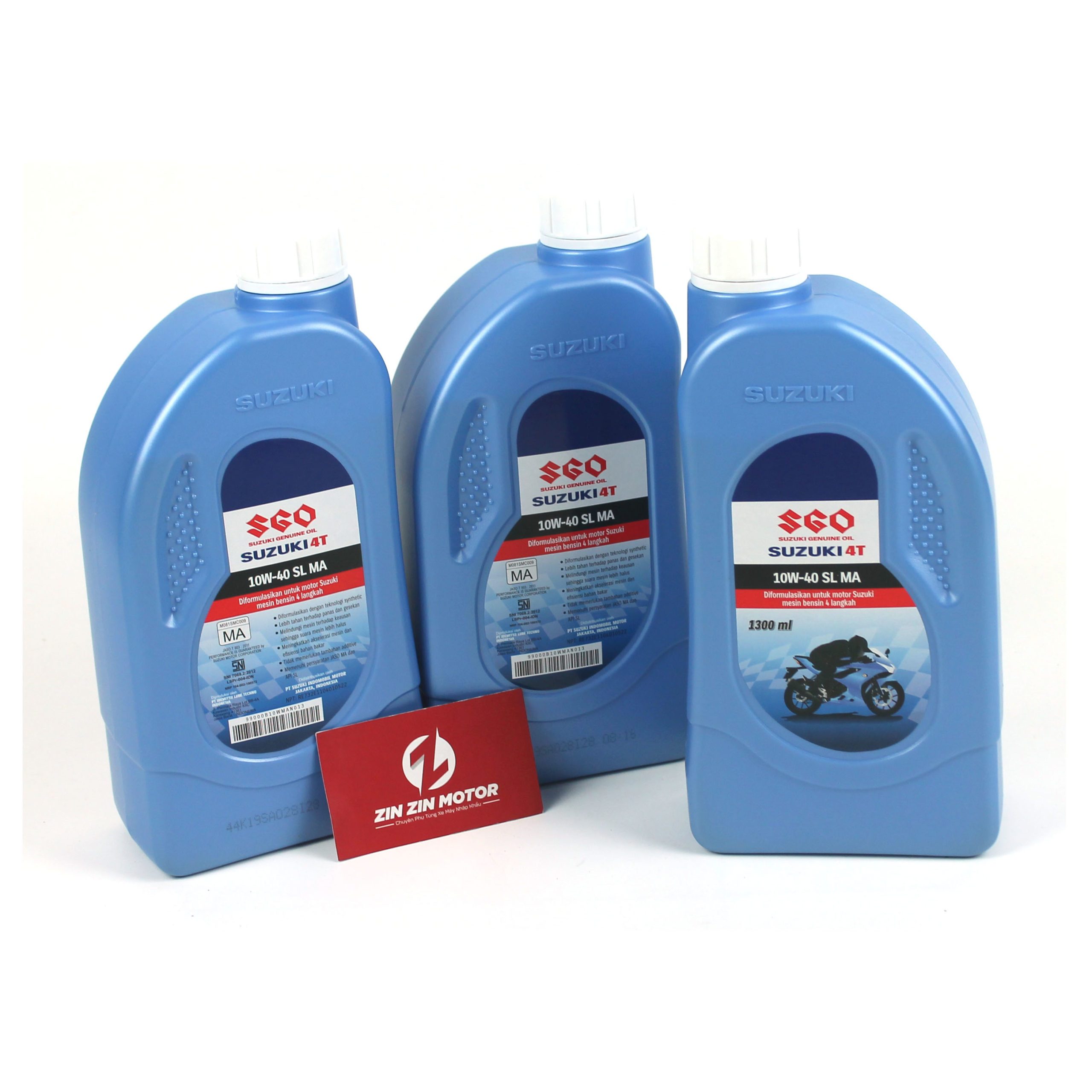 Nhớt Hãng Suzuki Indonesia 1300ml 10w - 40 SL - MA