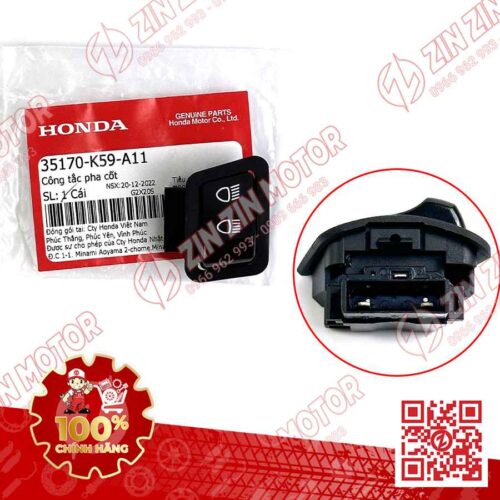Nút Pha Cốt, Công Tắc Pha Cos AirBlade 125 2016, AB 2017 2018 2019, Vario 150 / 125 2017, Click 125i 2017