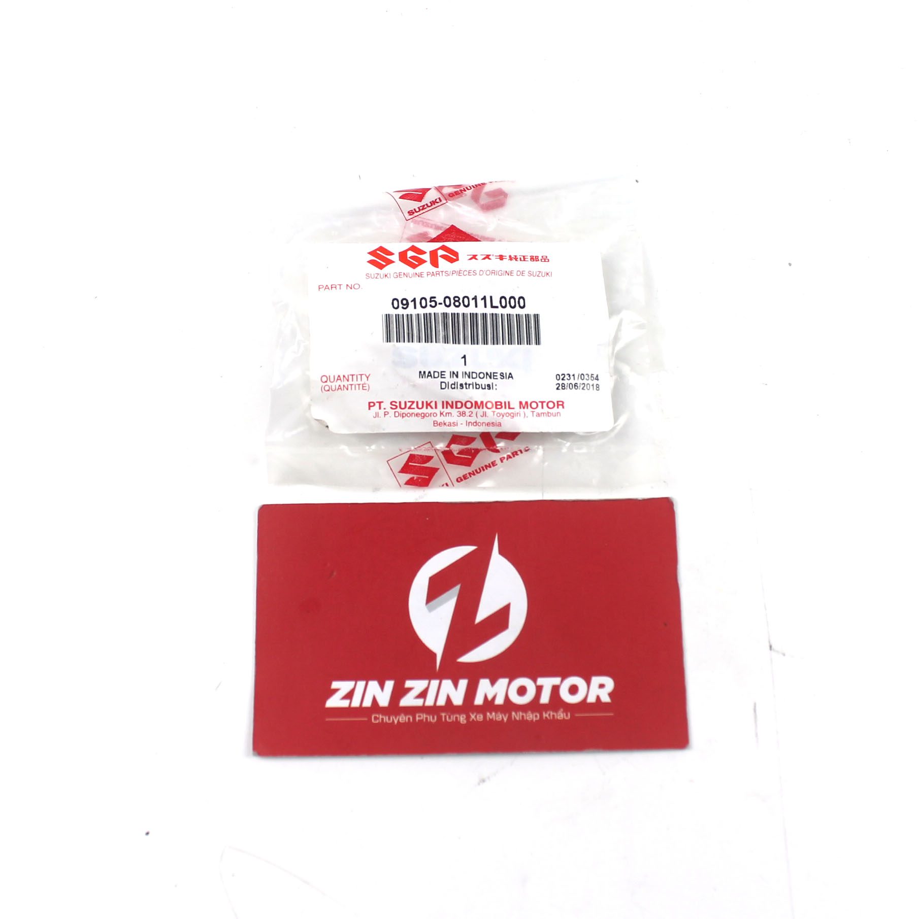 Ốc Cùi Dĩa 8x36 mm - Raider FI, Satria FI, Raider Xăng Cơ, Raider 2006 K6, Raider 2009 K9, GSX R150, GSX S150, Bandit 150, Axelo 125 Indonesia