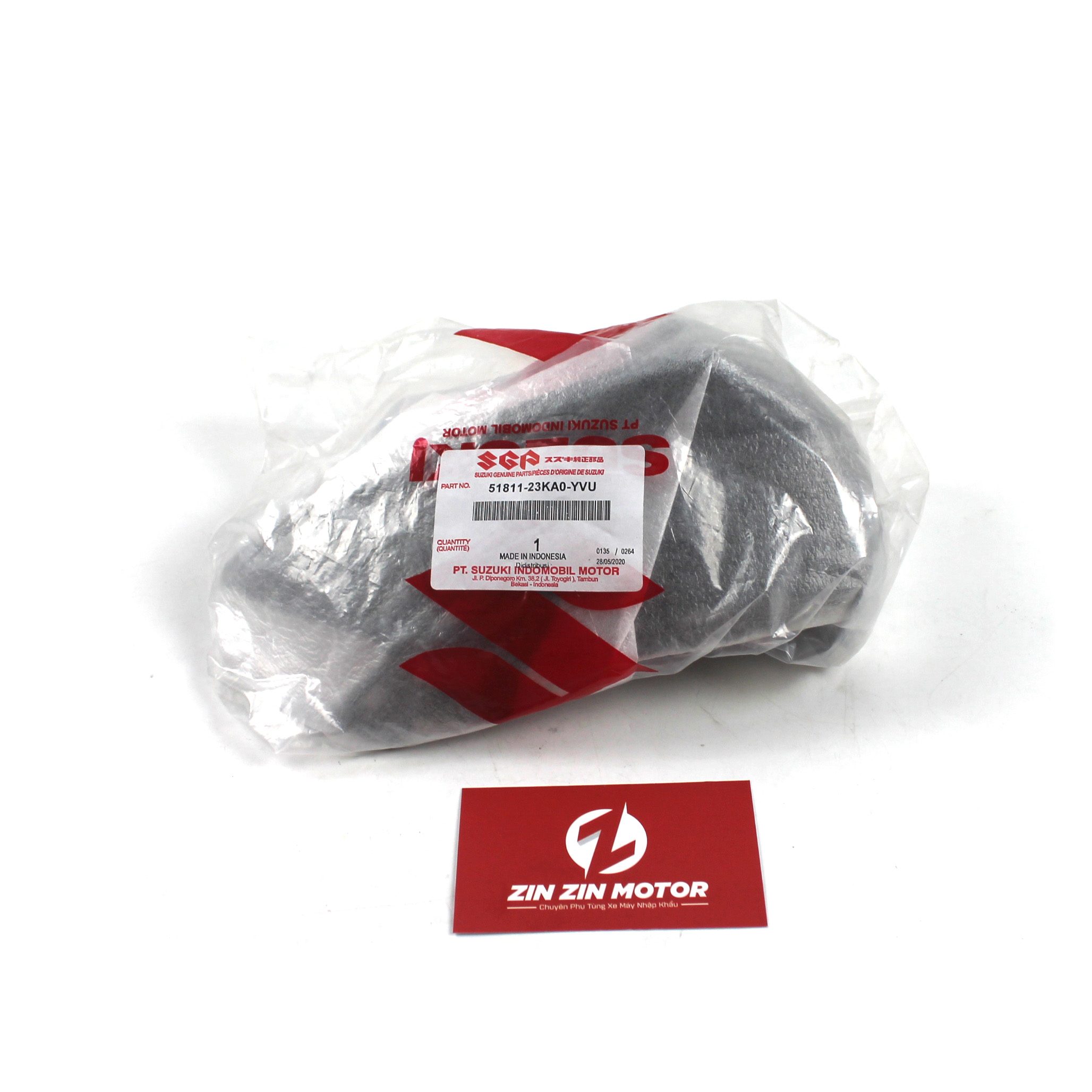 Ốp Đầu Phải Đen Bóng- GSX S150