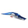 Ốp Hông Sườn Sau Phải Xanh GP - GSX R150, GSX S150