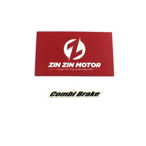 Tem Combi Brake Trắng - PCX 150