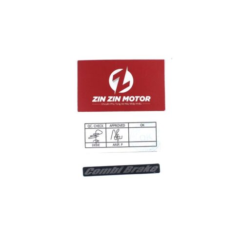 Tem Combi Brake Đen - Vario 150 2019, Vario 125 2019, Click 150i 2019, Click 125i 2019