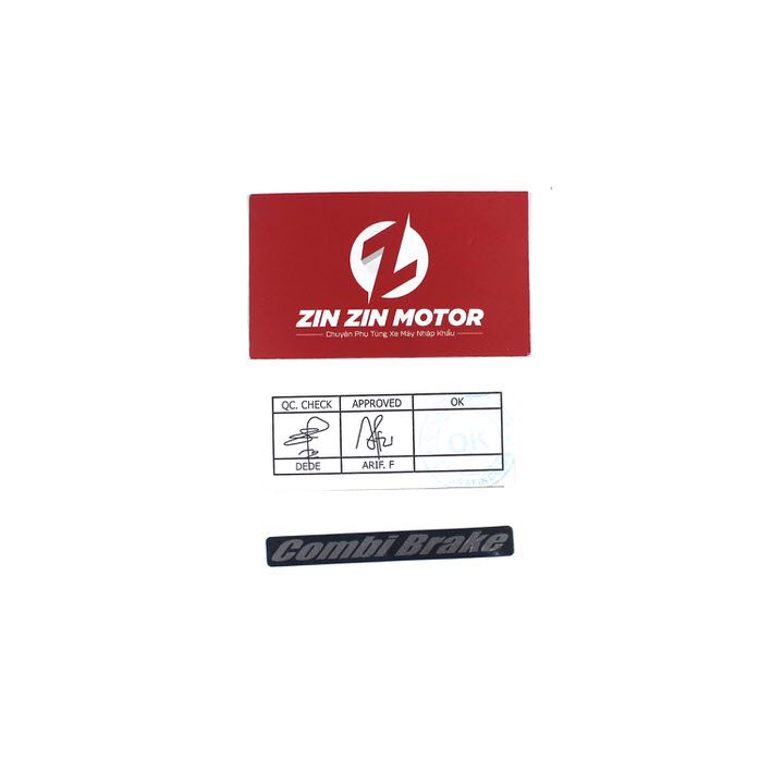 Tem Combi Brake Đen - Vario 150 2019, Vario 125 2019, Click 150i 2019, Click 125i 2019