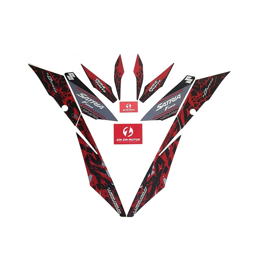 Tem Đỏ Bạc 2019 - Satria FI, Raider FI