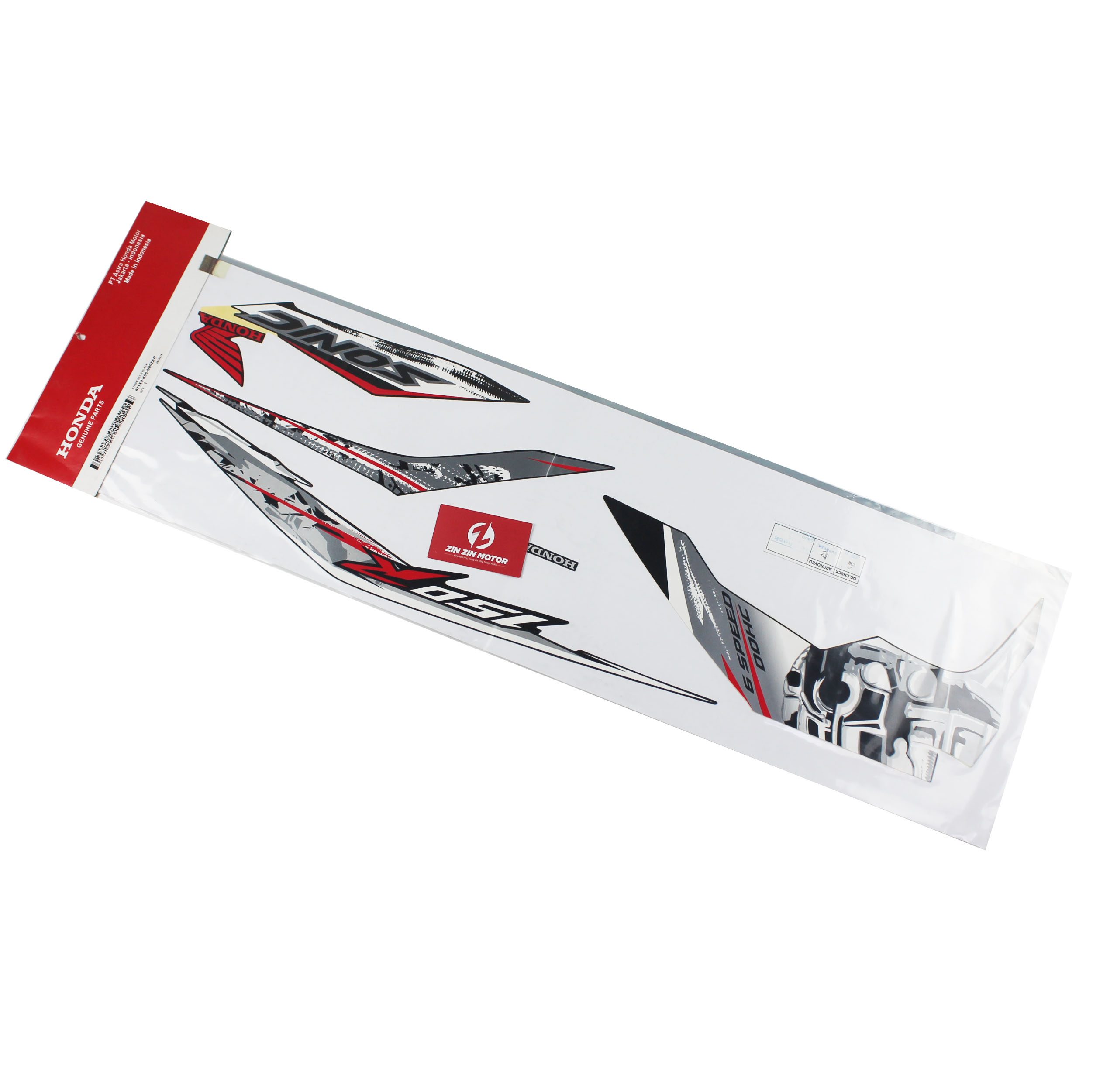 Tem 2015 Đen Bạc Phải - Sonic 150R