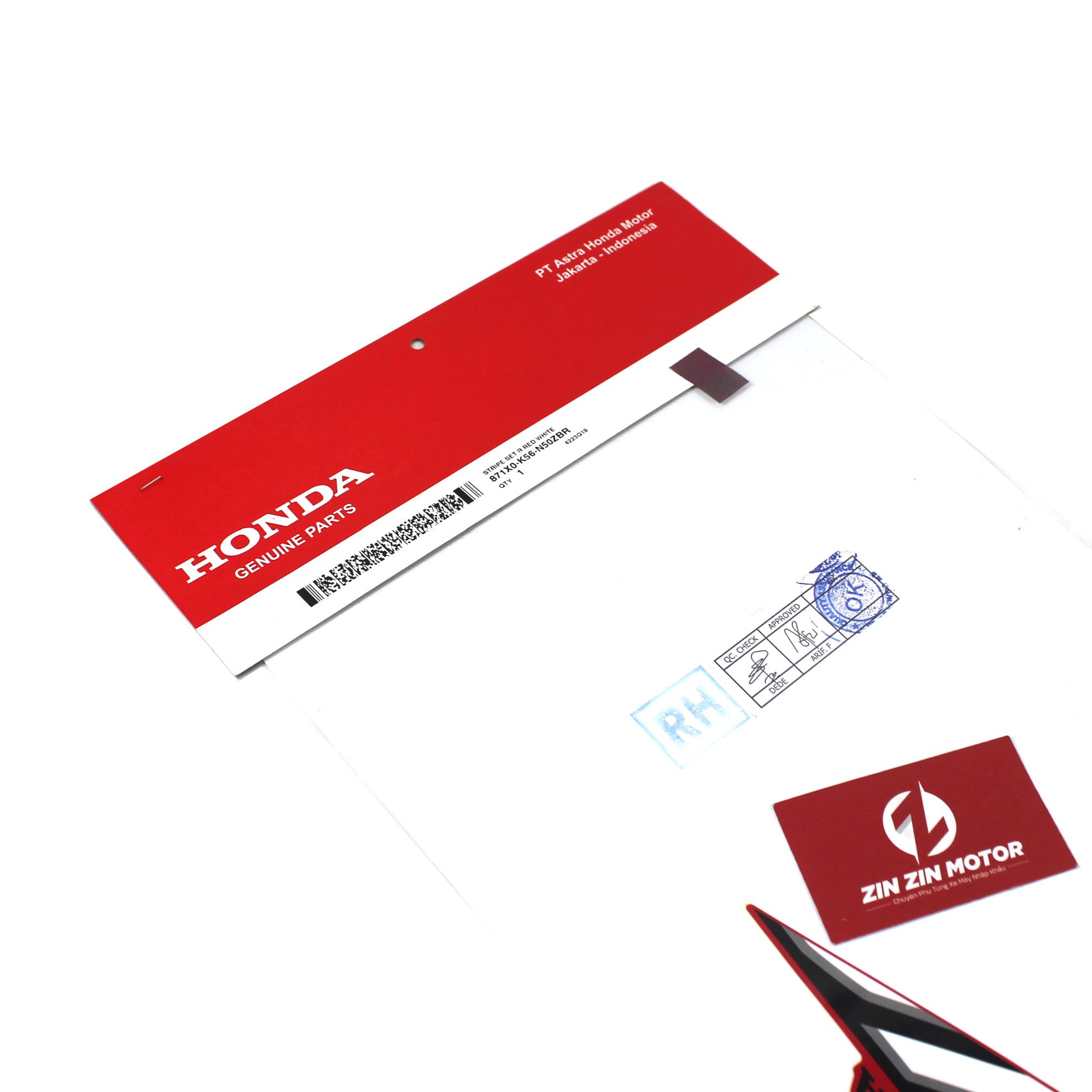 Tem 2017 Đỏ Phải - Sonic 150R