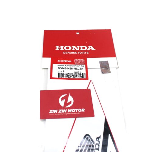 Tem 2020 Lườn Trước Phải Đỏ Trắng Đen Mẫu A - Sonic 150R