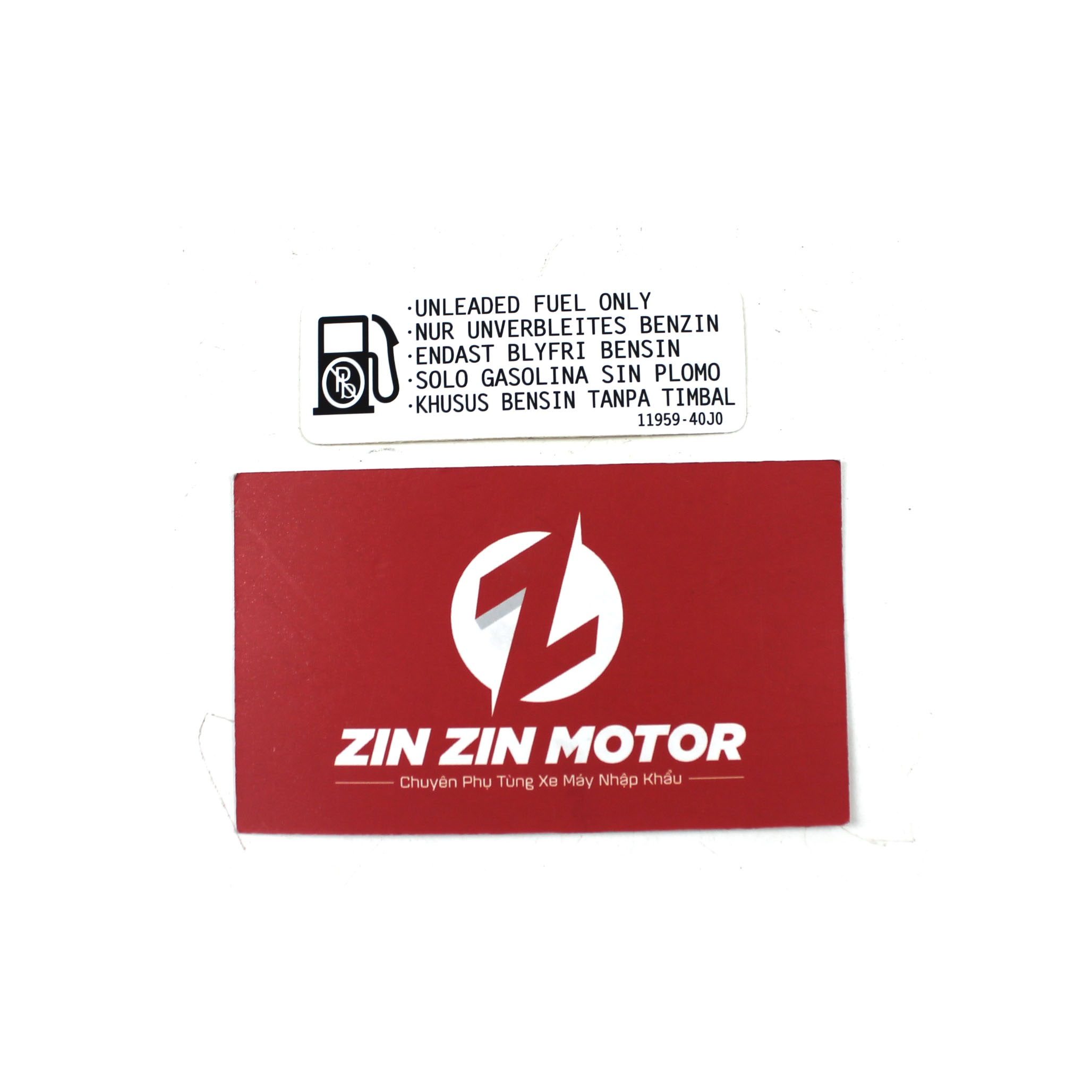 Tem Thông Số Bình Xăng - Raider FI, Satria FI, GSX R150, GSX S150