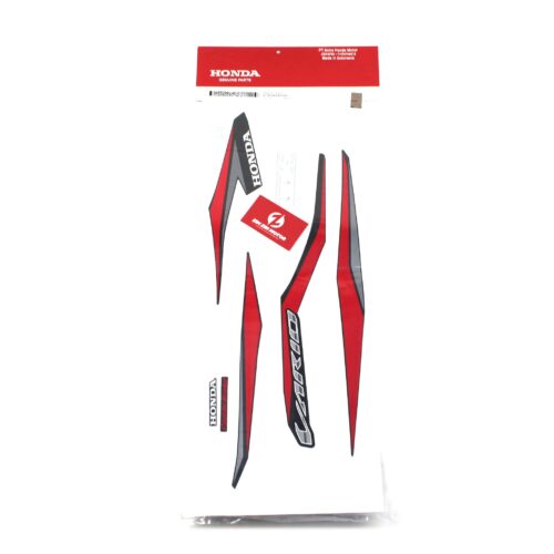 Tem Đỏ Đen trái - Vario 125 2019