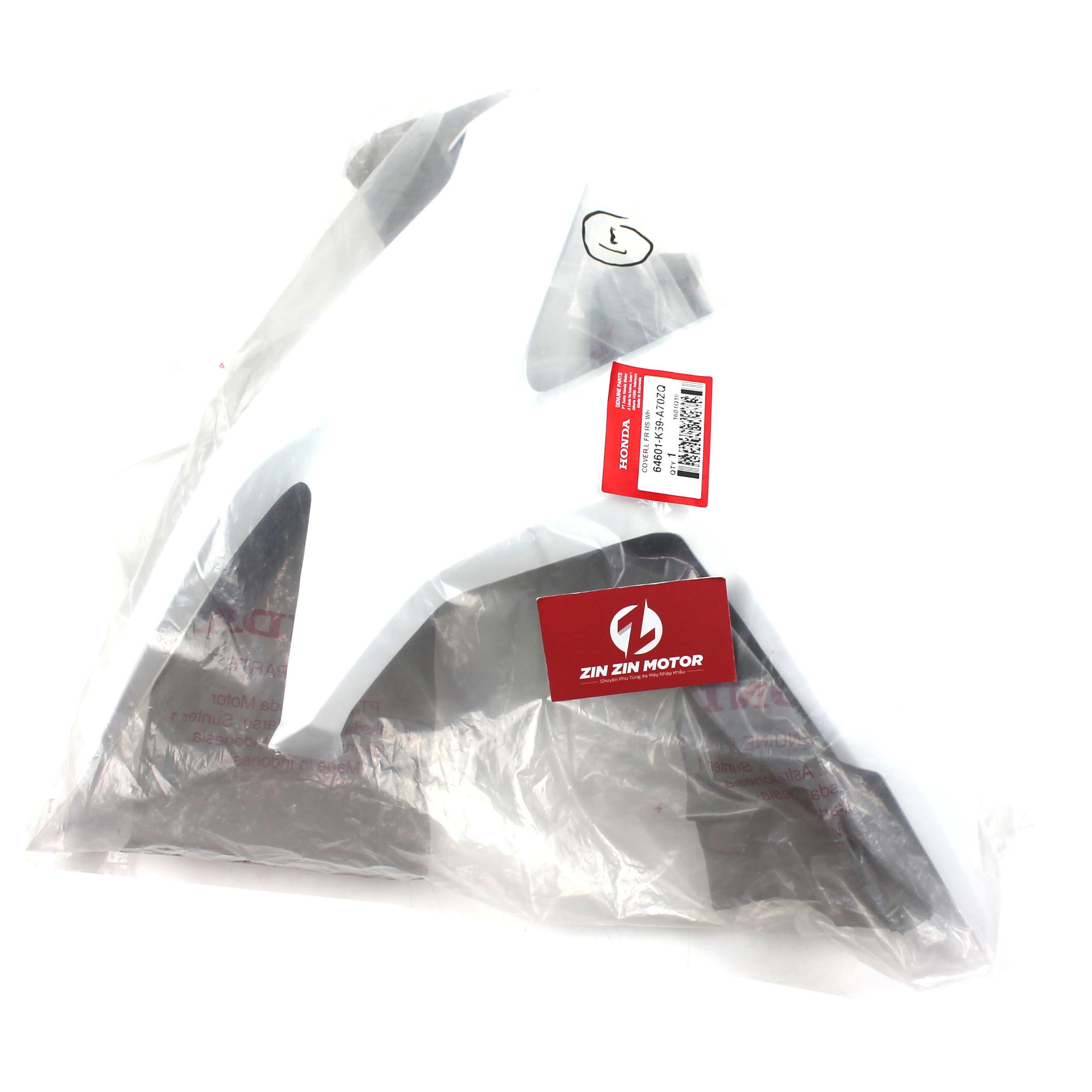 Yếm Trái Trắng 125 - Vario 150 2019, Vario 125 2019