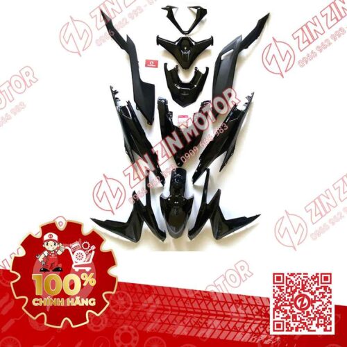 Alternative view of Bộ Dàn Áo Click 150i 2018, Click 125i 2018 Đen Bóng