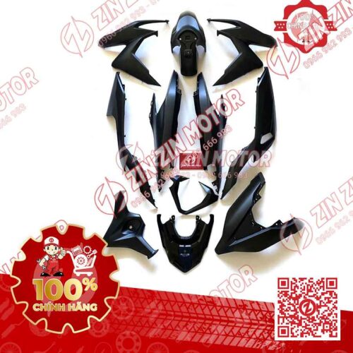 Alternative view of Bộ Dàn Áo Click 150i 2018, Click 125i 2018 Đen Nhám