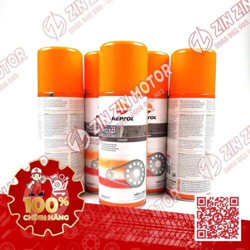 Chai Dưỡng Sên Repsol 15W98 400mL