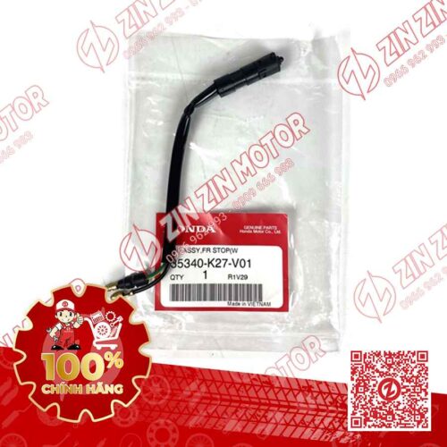Dây Stop Công Tắc Tay Phanh Click 150i 2018, Click 125i 2018, Vario 160 K2S, Vario 150 K59J, Vario 125 K60R 35340_K27_V01 CHÍNH HÃNG