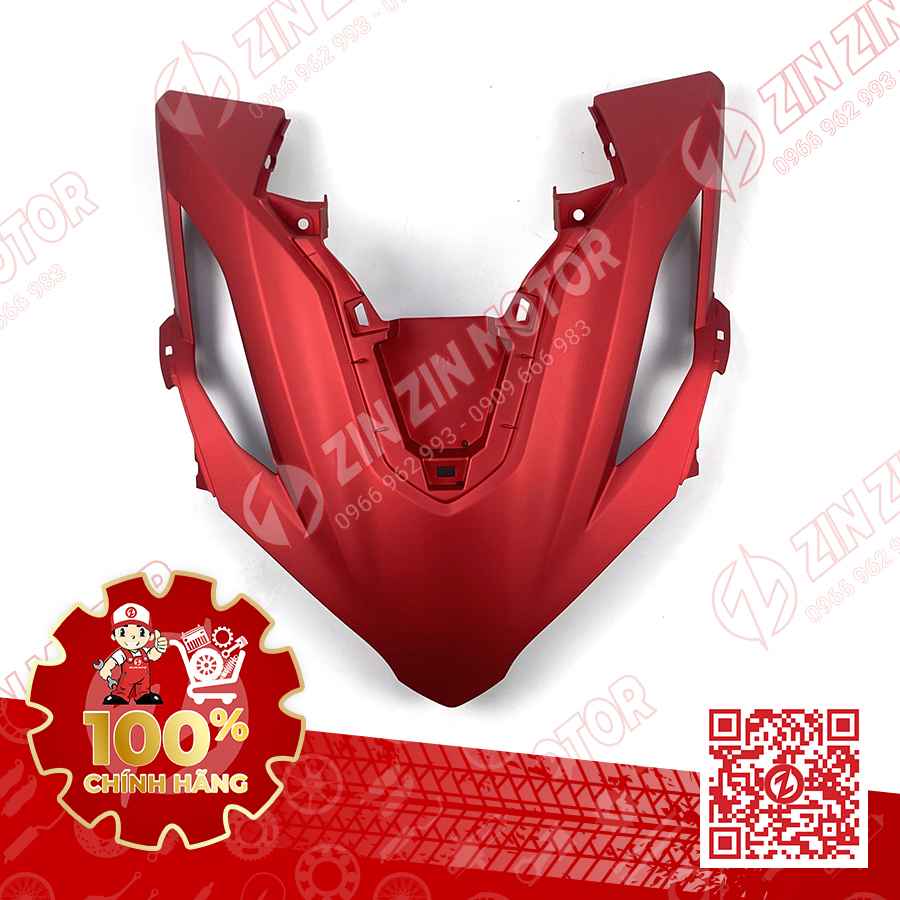 Mặt Nạ Lớn Vario 160 K2S Đỏ Nhám