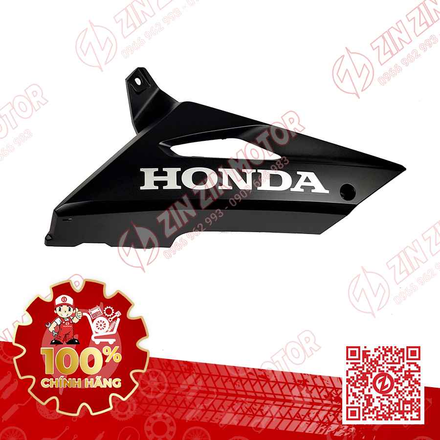 Mỏ Cày Trái CBR 150R K45N Đen Nhám Có Tem