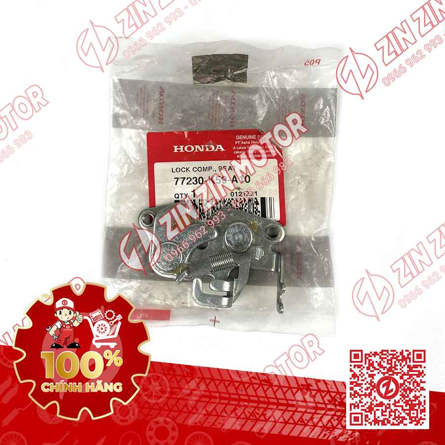 Ngàm Khóa Yên Vario 150 (K59, K59J), Vario 125 (K60, K60R), Scoopy K2F, Genio, BeAT K1A
