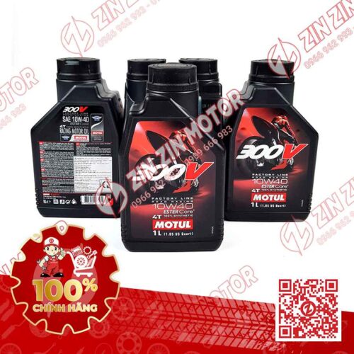 Nhớt Motul 300V 10W40 Factory Line