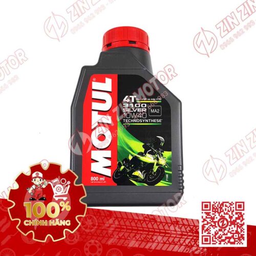 Alternative view of Nhớt Motul 3100 Silver 4T 10W40 800mL