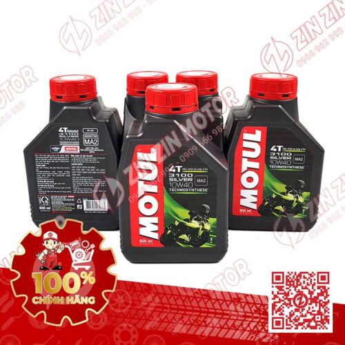 Nhớt Motul 3100 Silver 4T 10W40 800mL