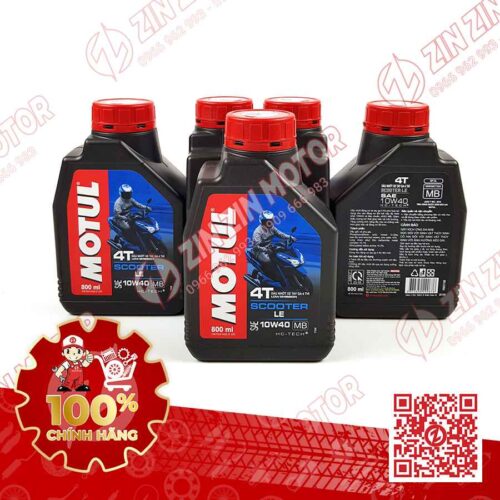 Nhớt Motul Scooter Le 10W40 4T 800mL