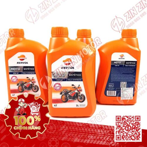 Nhớt Repsol Sintetico 4T 10W40 1000mL
