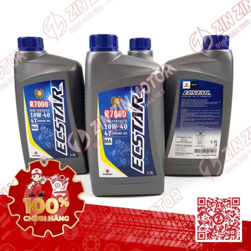 Nhớt Suzuki Ecstar R7000 10-40 MA 1300mL