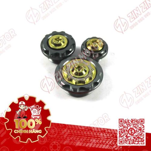 Alternative view of Ốc Mâm Lửa Satria Fi, Raider Fi CNC Vàng