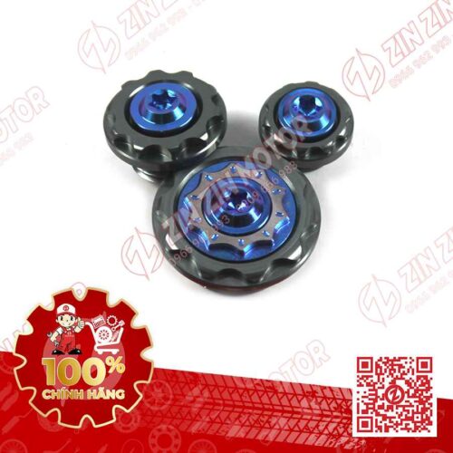 Alternative view of Ốc Mâm Lửa Sonic 150R K56 CNC Xanh