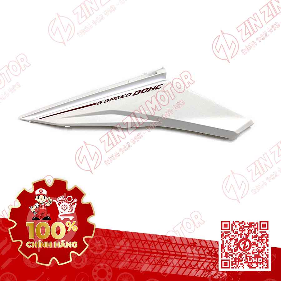 Ốp Sườn Phải Winner V1 Trắng (Xe Đỏ Trắng)