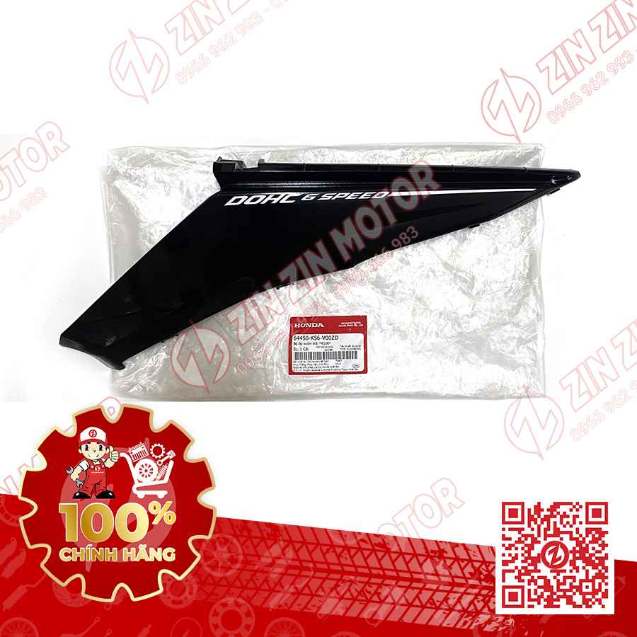 Ốp Sườn Trái Winner V1 Đen Bóng