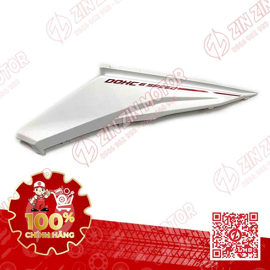 Ốp Sườn Trái Winner V1 Trắng (Xe Đỏ Trắng)