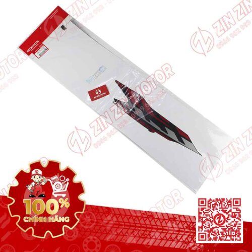 Tem Bụng Sau Phải Vario 150 K59J Đỏ Đen
