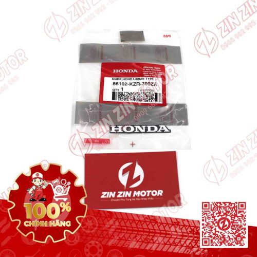 Alternative view of Tem Honda Ốp Đầu 60mm Vario 160 K2S, Vario 150 K59J, Vario 125 K60R, Vario 125 2023 2024 86102-KZR-700ZA , 86102KZR700ZA