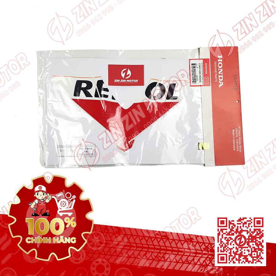 Tem Mặt Nạ CBR 150R K45N Repsol