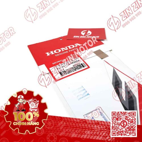 Alternative view of Tem Yếm Phải Sonic 150R K56 Trắng Đỏ Red Racing