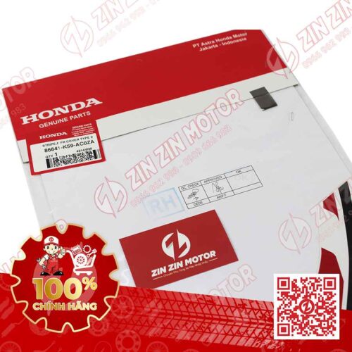 Alternative view of Tem Yếm Phải Vario 150 K59J Trắng Đỏ