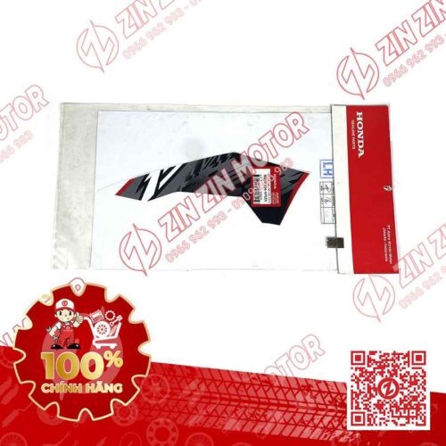 Alternative view of Tem Yếm Trái Sonic 150R K56 Trắng Đỏ Đen