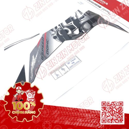 Alternative view of Tem Sonic 150R K56 Trái Đen Bạc