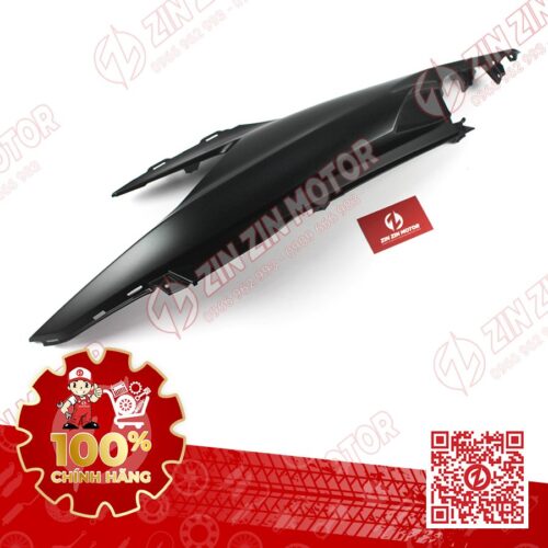 Ốp Sườn, Bụng Sau Phải Click 150i 2018 Đen Nhám