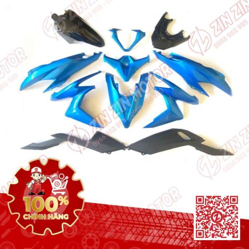 Bộ Dàn Áo Click 150i 2018, Click 125i 2018 Xanh Candy