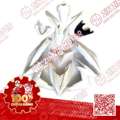 Bộ Dàn Áo Click 150i 2019, Click 125i 2019 Trắng