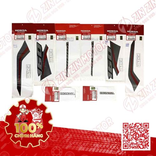 Alternative view of Bộ tem Vario 160 K2S ABS Đen Đồng