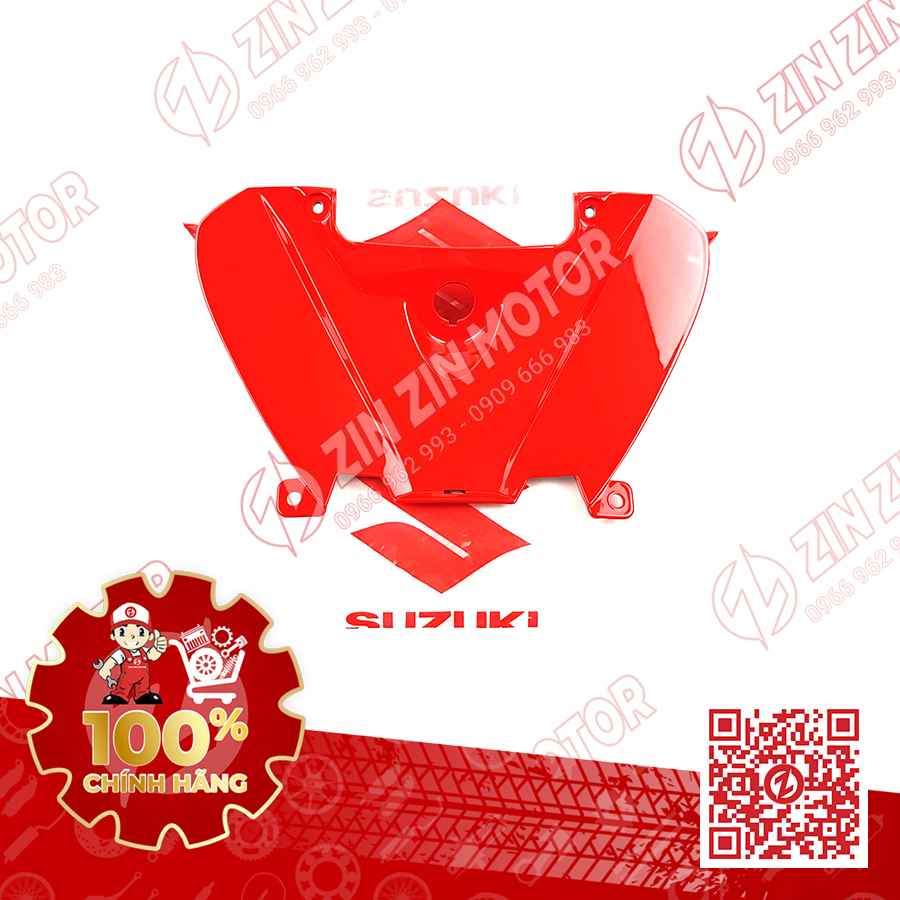 Ốp Ổ Khóa Yên Sau GSX R150, GSX S150 Đỏ