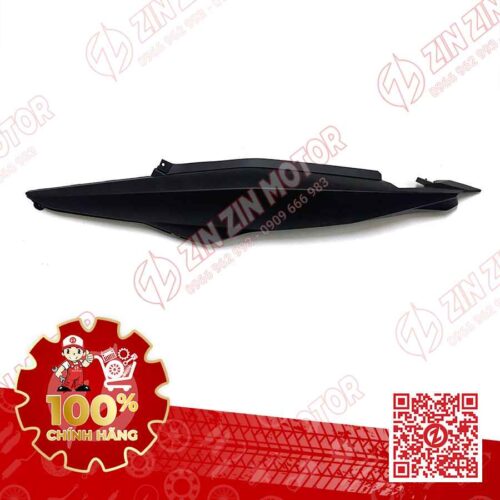 Ốp Sườn, Bụng Sau Trái Exciter 150, MX King 150 Đen Nhám