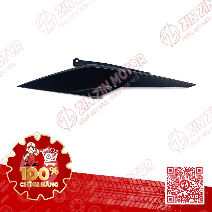 Ốp Sườn, Bụng Sau Trái Sonic 150R K56 Đen Nhám
