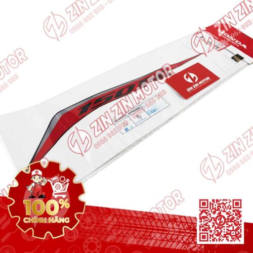Alternative view of Tem Bụng Sau Trái CBR 150R K45N Đỏ