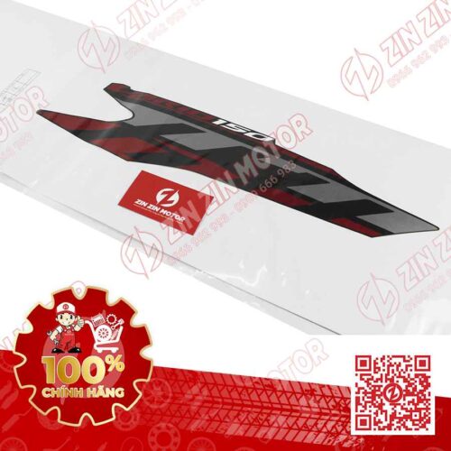 Alternative view of Tem Bụng Sau Trái Vario 150 K59J Đỏ Đen